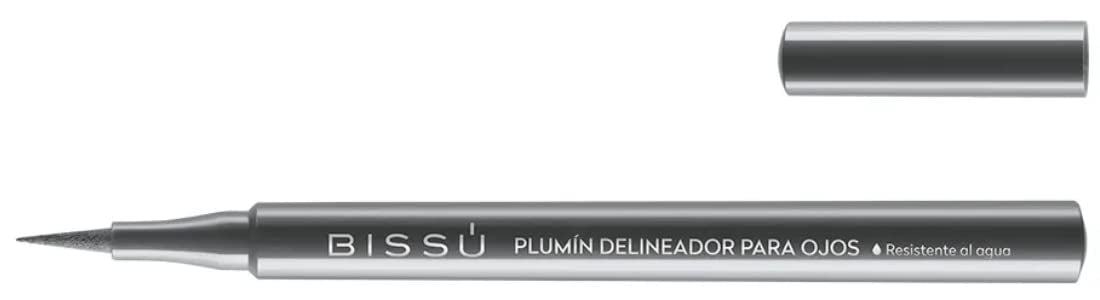 Bissú Waterproof Liquid Eyeliner 1Ml - Long-Lasting Precision In 06 Gray