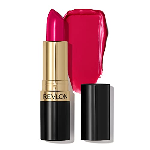 Revlon Super Lustrous Lipstick 440 Cherries In The Snow - Creamy, Moisturizing Formula, 0.15