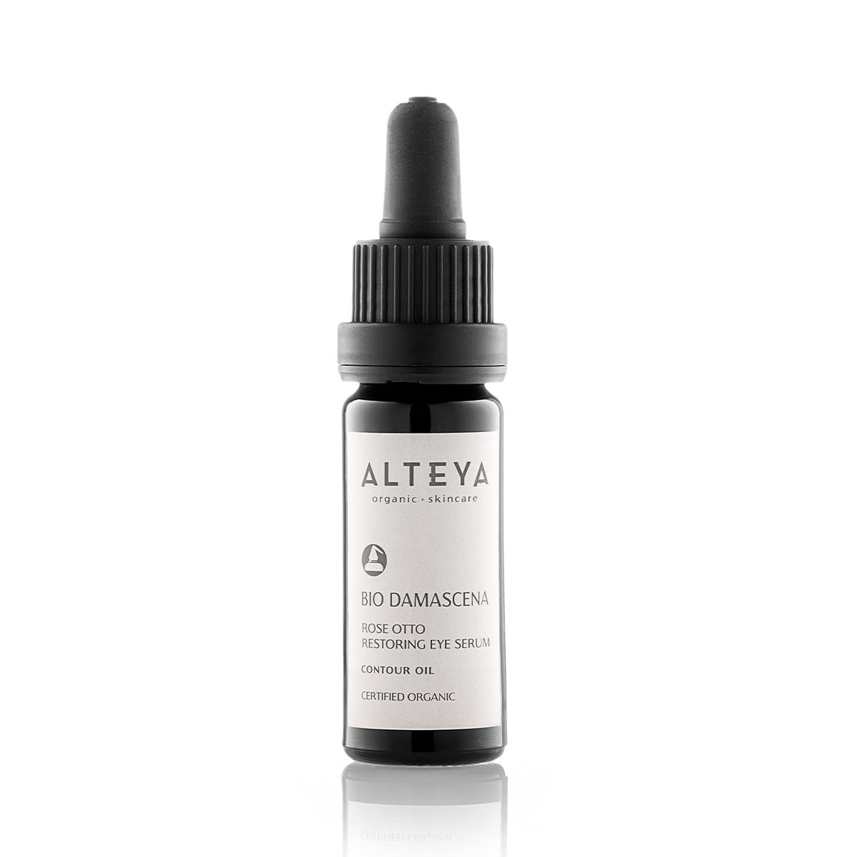 Alteya Organics Eye Serum - USDA Organic, 10 mL, Revitalizing Bulgarian Rose Oil Treatment