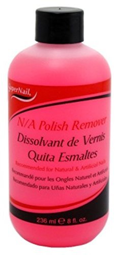 Super Nail Non-Abrasive Polish Remover, 8 Fl Oz (3 Pack) - Gentle & Effective For All Nails