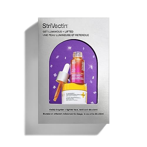 Strivectin Super-C Face Serum & Tl Neck Cream Kit, 2 Piece, 1Oz Each, Anti-Aging Skincare