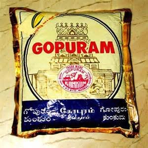 Gopuram Sindoor/Kumkum Powder - Dark Red 1 Kg For Puja And Rituals