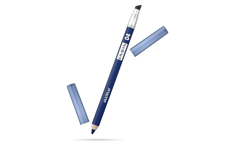 Pupa Milano Multiplay Eye Pencil 04 Shocking Blue - 0.04 oz Eye Makeup for Women