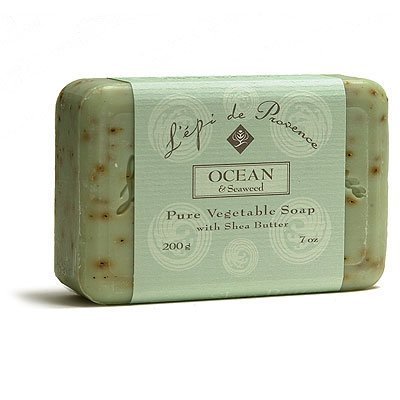 L'Epi De Provence Ocean Seaweed Shea Butter Triple Milled French Soap, 200G