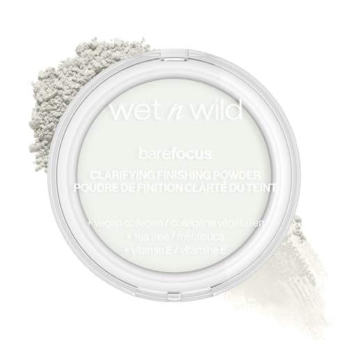 Wet N Wild Bare Focus Translucent Finishing Powder | Matte Setting Powder, 1Oz