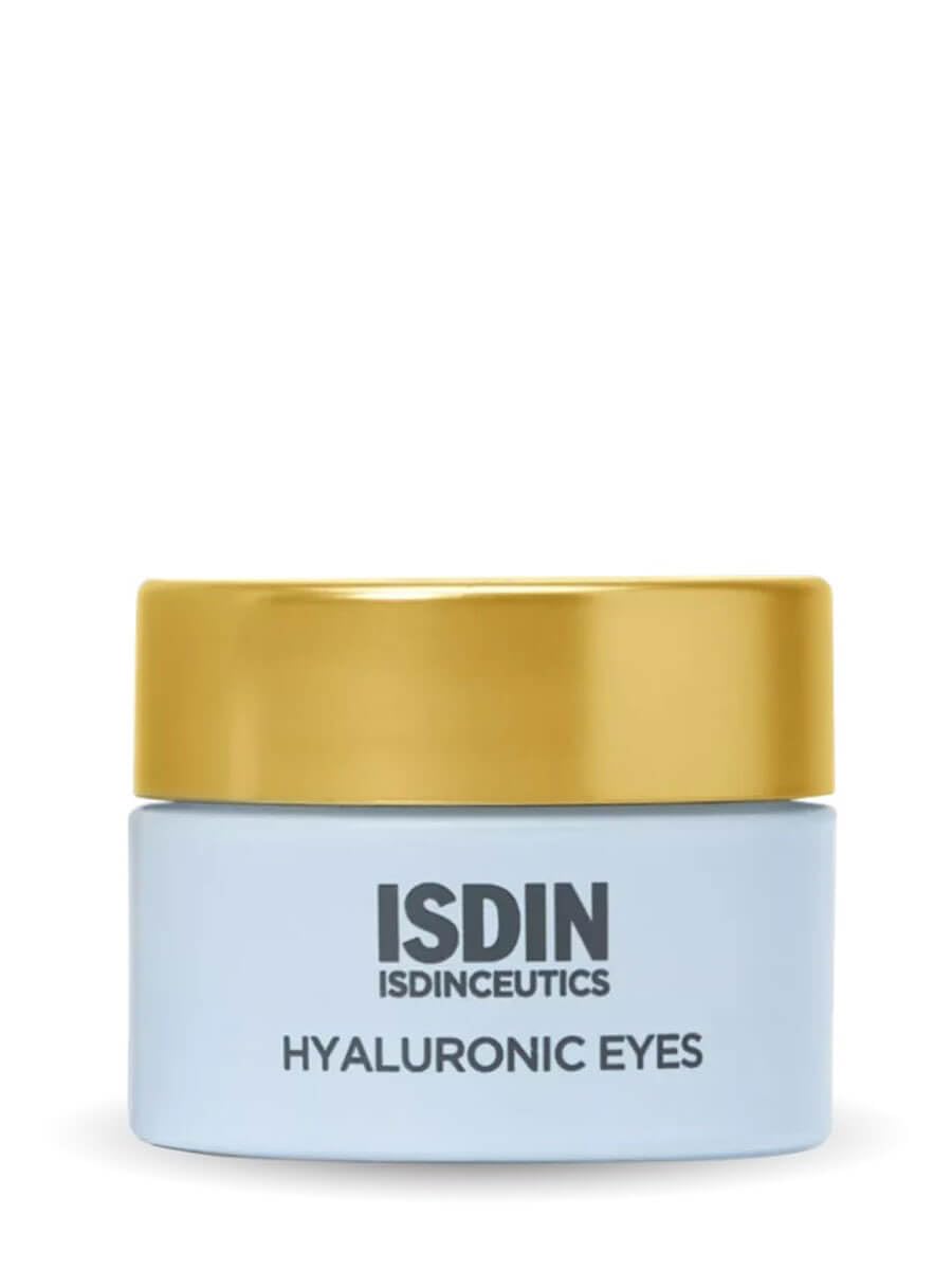 Isdin Isdinceutics Hyaluronic Eyes Cooling Gel With Hyaluronic Acid, 15G For Eye Contour