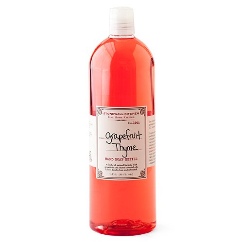 Stonewall Kitchen Grapefruit Thyme Hand Soap Refill - 35 Ounces, Pink, Pack Of 1