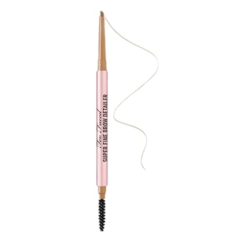 Too Faced Ultra Slim Brow Pencil - Natural Blonde With Golden Undertones For Precision Brow Definition