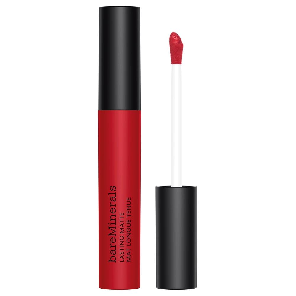 Bareminerals Velvet Matte Liquid Lipstick, Royal - All-Day Wear, Weightless, Talc-Free, 0.12 Fl Oz