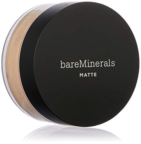 bareMinerals Matte SPF 15 Golden Fair W10 Foundation for Women  021 Ounce  9802354