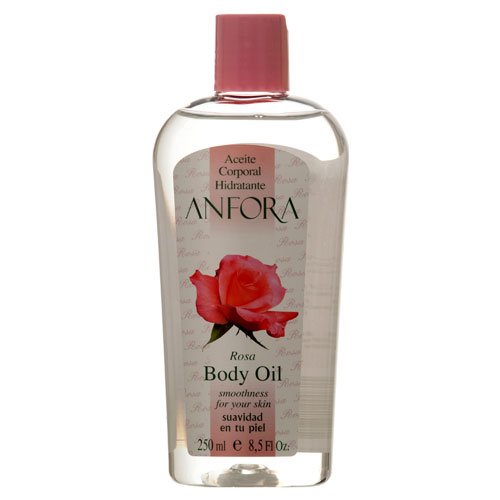 Anfora Rosa Body Oil - 8.5 Fl Oz Hydrating Oil For Smooth, Glowing Skin