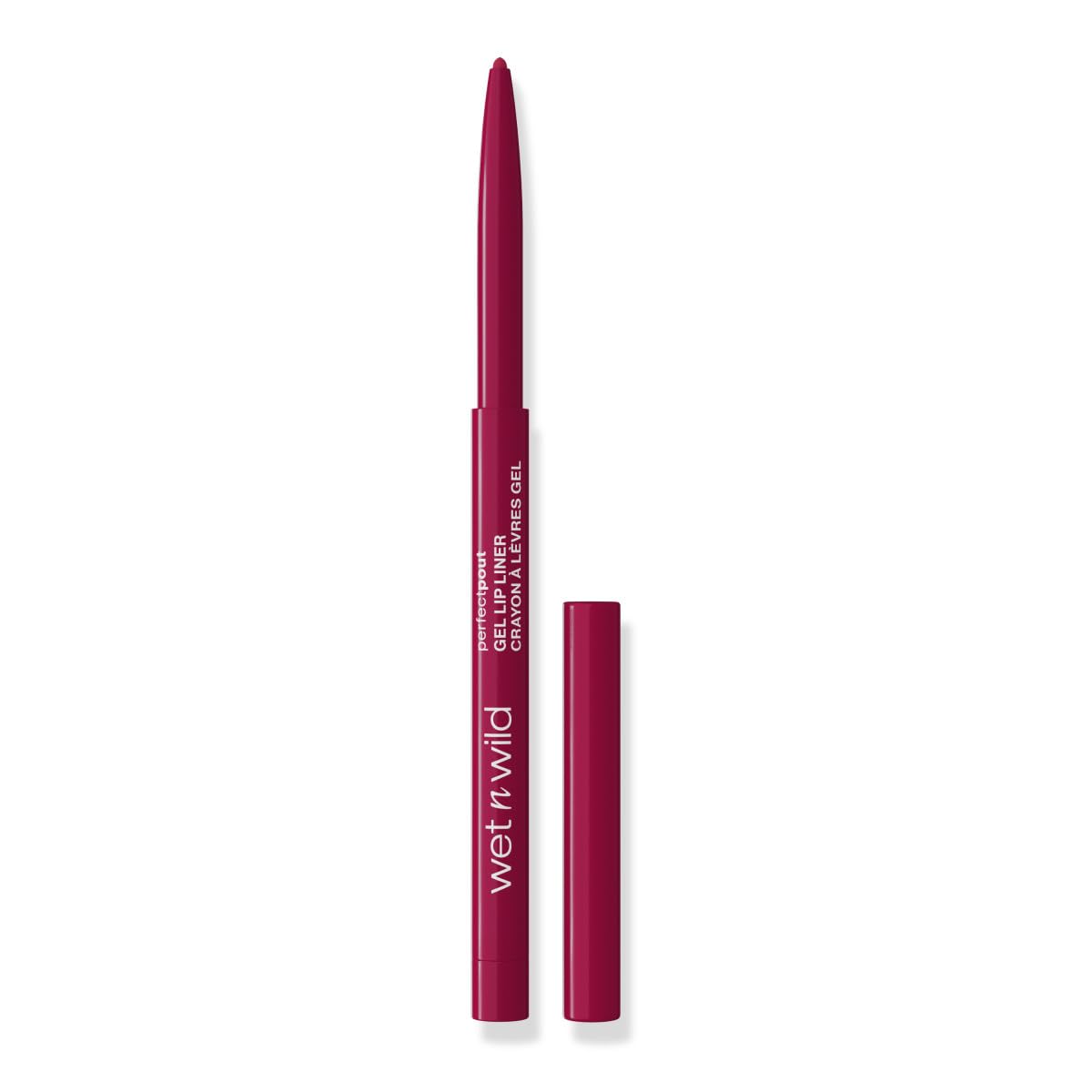 Wet N Wild Waterproof Gel Lip Liner - Rich Creamy Color, Vegan, Currant Mood, Long Lasting