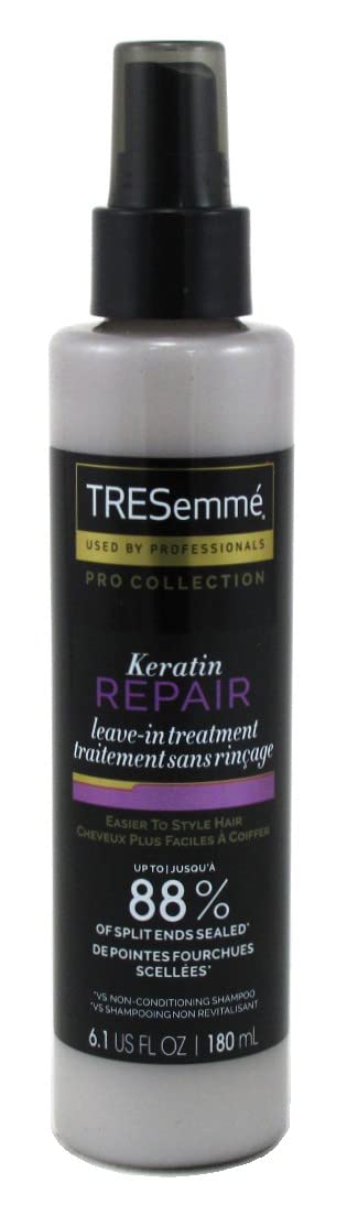 Tresemmé Keratin Repair Leave-In Treatment, 6.1 Oz (Pack Of 2) - Nourishing Hair Care