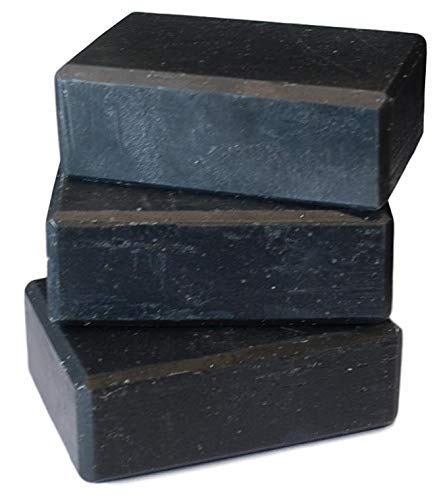 Traverse Bay Pine Tar Soap - Natural Handmade Soap With Charcoal & Oatmeal - 3 Bars, 15 Oz