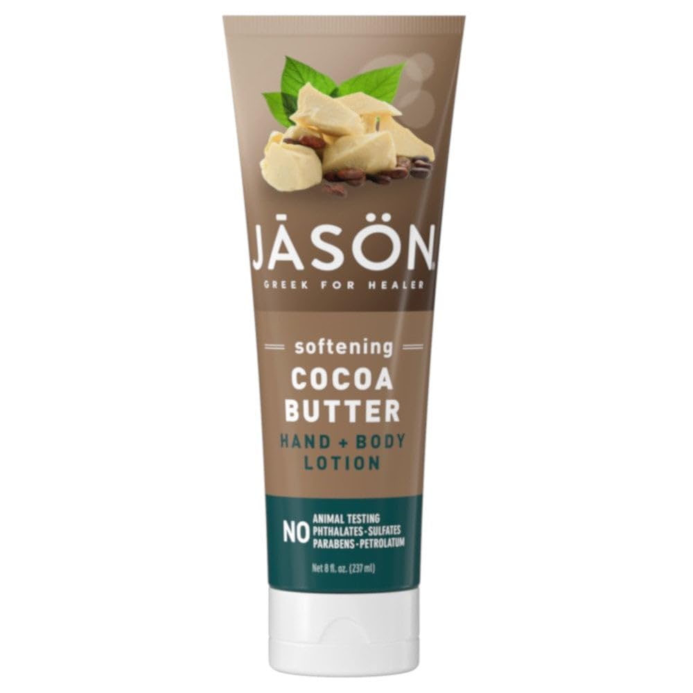 Jason Cocoa Butter Hand & Body Lotion, 4 Count Pack - Moisturizing Skin Care