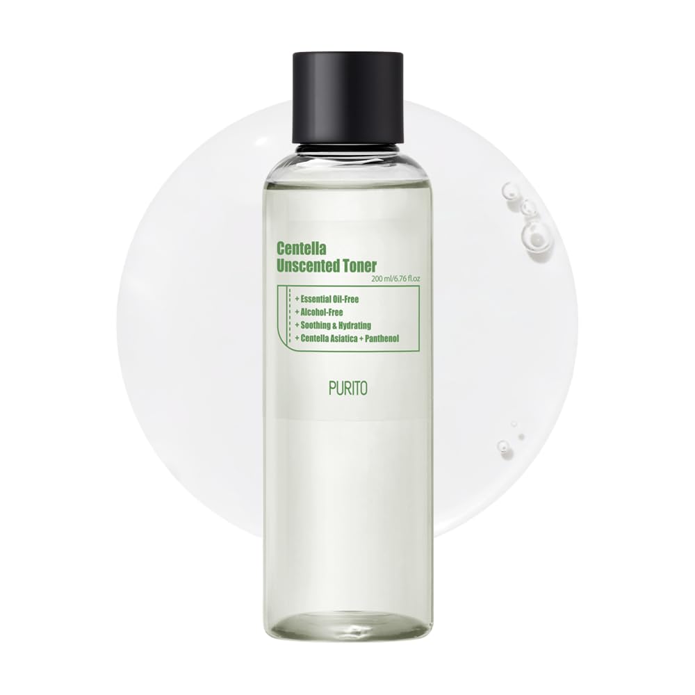 Purito Centella Unscented Toner 200Ml - Soothing Facial Toner For Sensitive Skin, K-Beauty