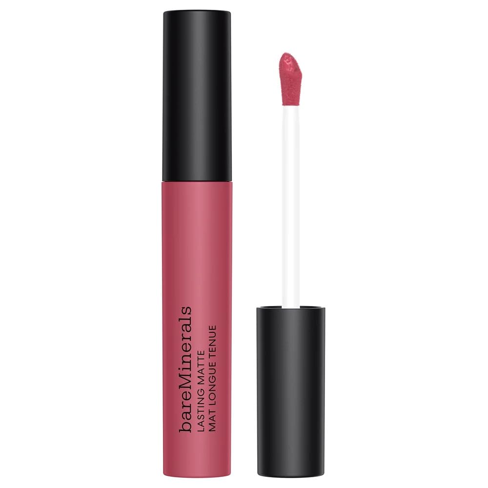 Bareminerals Mineralist Matte Liquid Lipstick - Mighty, All-Day Wear, Talc-Free, 0.12 Fl Oz