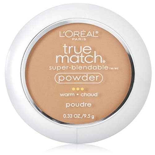 L'Oreal True Match Powder, Sun Beige W6, 0.33 Oz - Pack Of 3, Flawless Finish Makeup