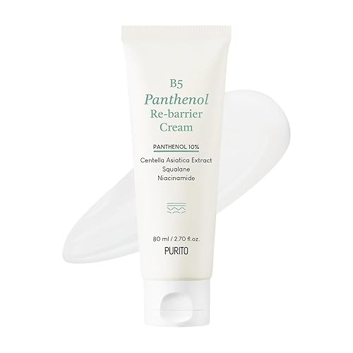 Purito B5 Panthenol Re-Barrier Cream 2.7 Fl. Oz - Rich Moisturizer, Vegan Korean Skincare