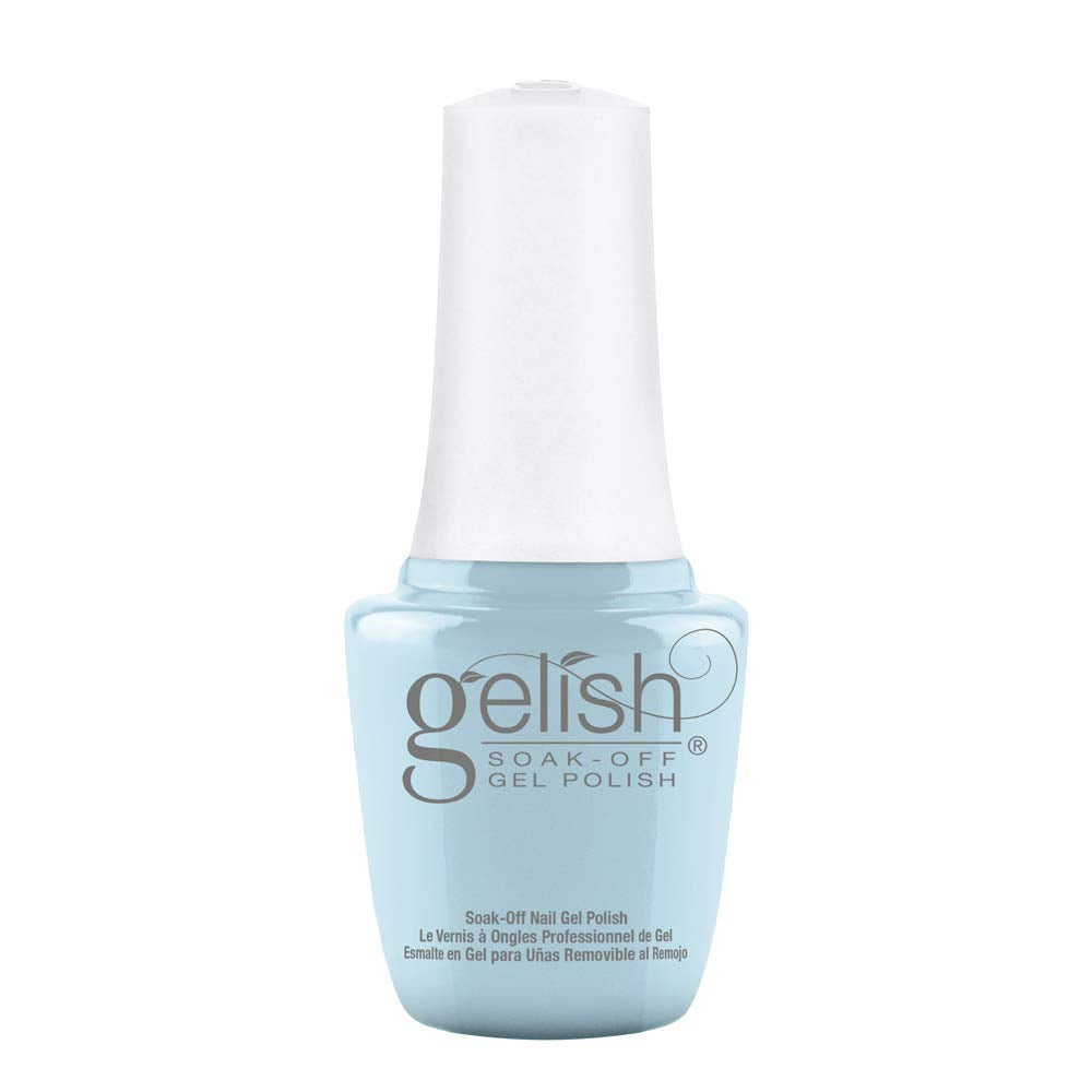 Gelish Mini Soak-Off Gel Polish - Water Baby, 0.3 Fl Oz, Long-Lasting Nail Color