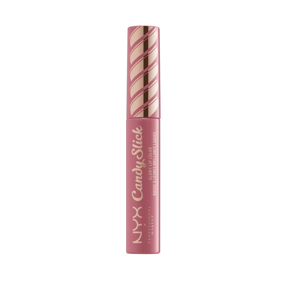 NYX PROFESSIONAL MAKEUP Candy Slick Glowy Lip Color Gloss - Cream Bee, 0.25 Oz