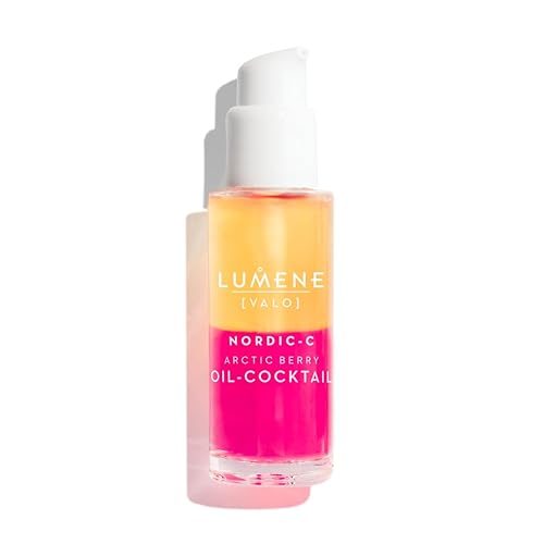 Lumene Nordic-C Arctic Berry Face Oil - Antioxidant Serum With Vitamin C, Vegan, 30 Ml