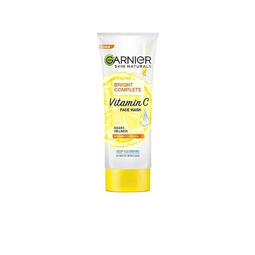 Garnier Light Face Wash 100G - Brightening Cleanser For Radiant Skin, 3.5 Oz