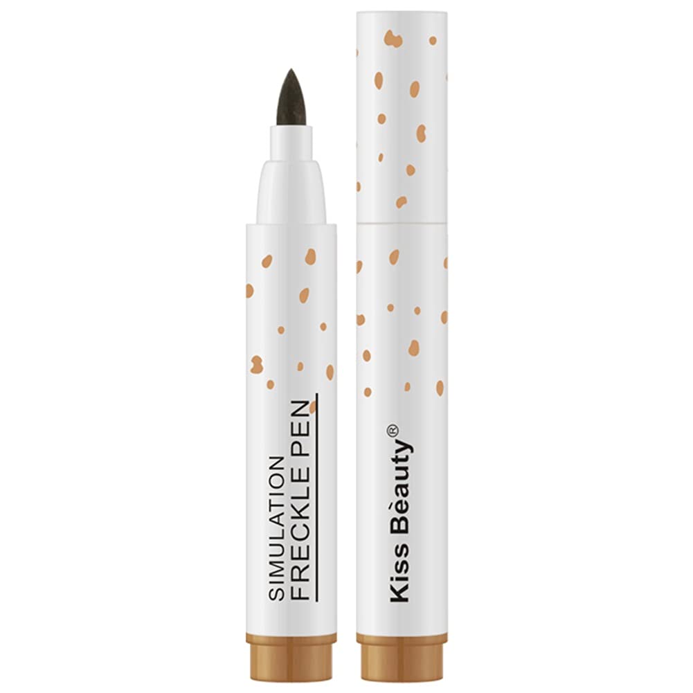 Ropalia Freckle Pen - Waterproof Fake Freckles Makeup, Soft Brown For Sunkissed Skin