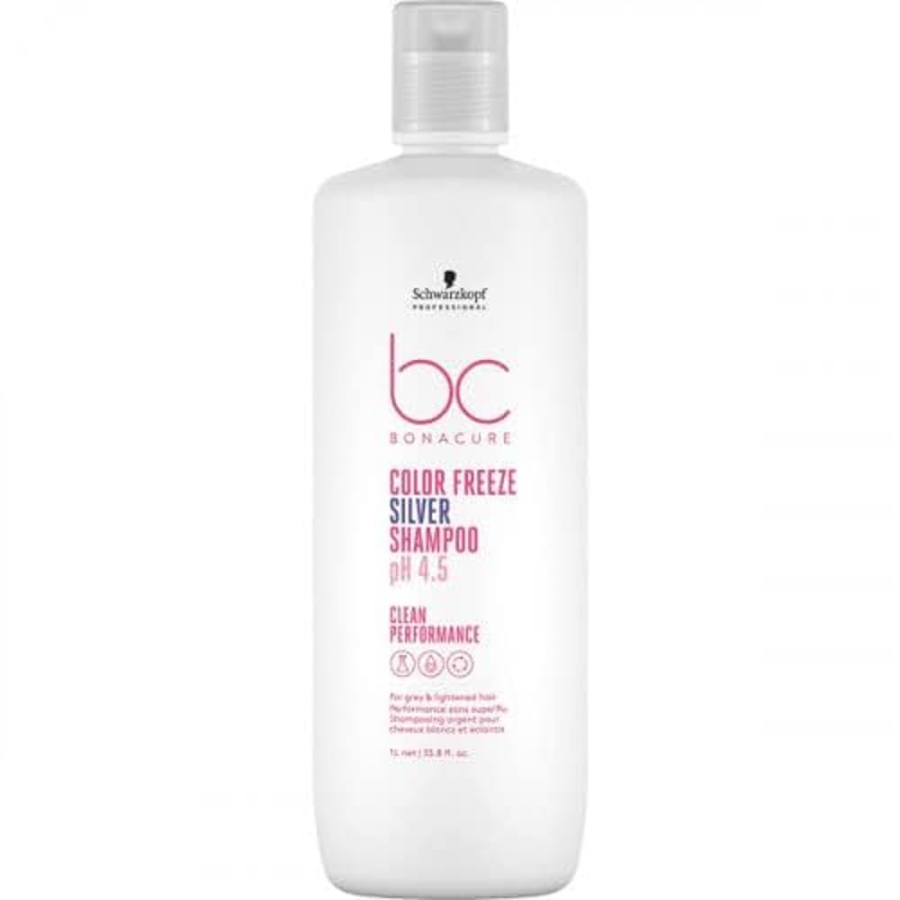 Schwarzkopf Bc Ph4.5 Color Freeze Micellar Silver Shampoo 1L - Color Protection & Shine