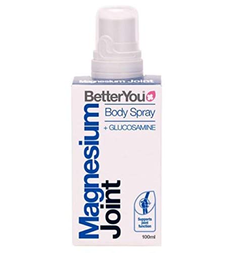 Betteryou Magnesium Oil Joint Spray With Glucosamine & Menthol, 2X1.2 Fl Oz, 8% Concentration