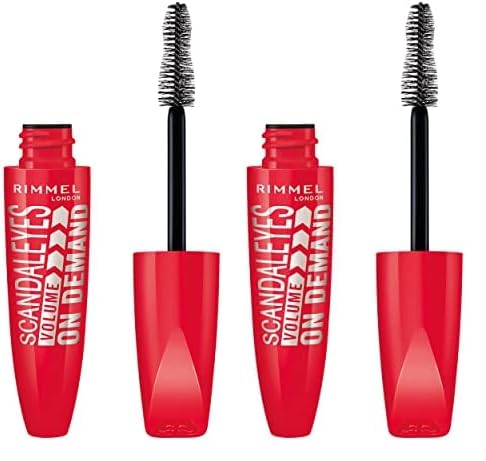 Rimmel Scandaleyes Clean Volume Mascara - On Demand, Extreme Black, Pack Of 1