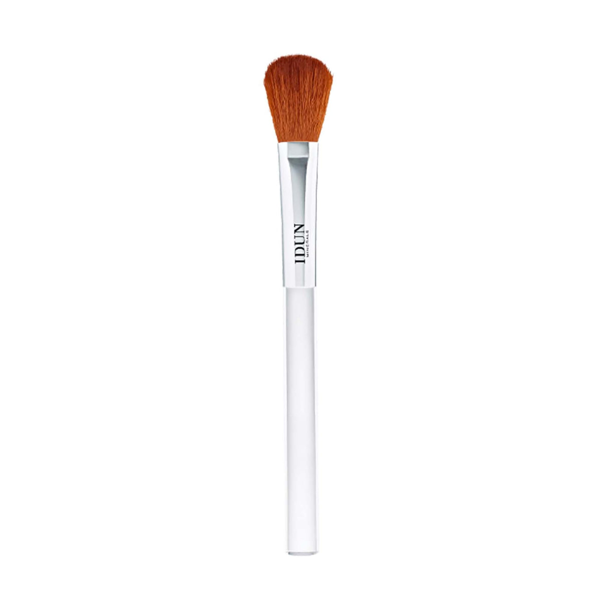 IDUN Minerals Face Definer Brush  Soft Bristles In An Elongated Shape  Leaving A Seamless Swipe Of Powdered Texture On Skin  