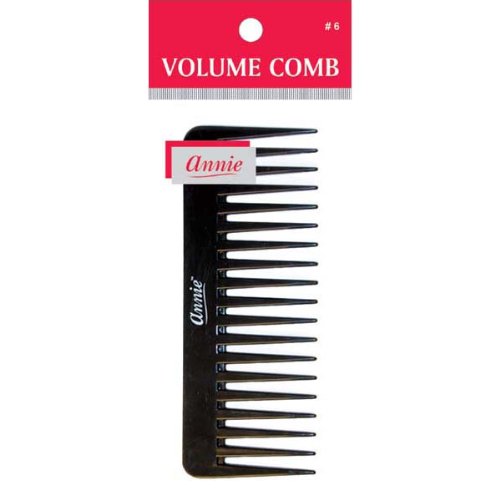 Annie Red Volume Comb #6 - Perfect For Styling & Adding Volume To Hair