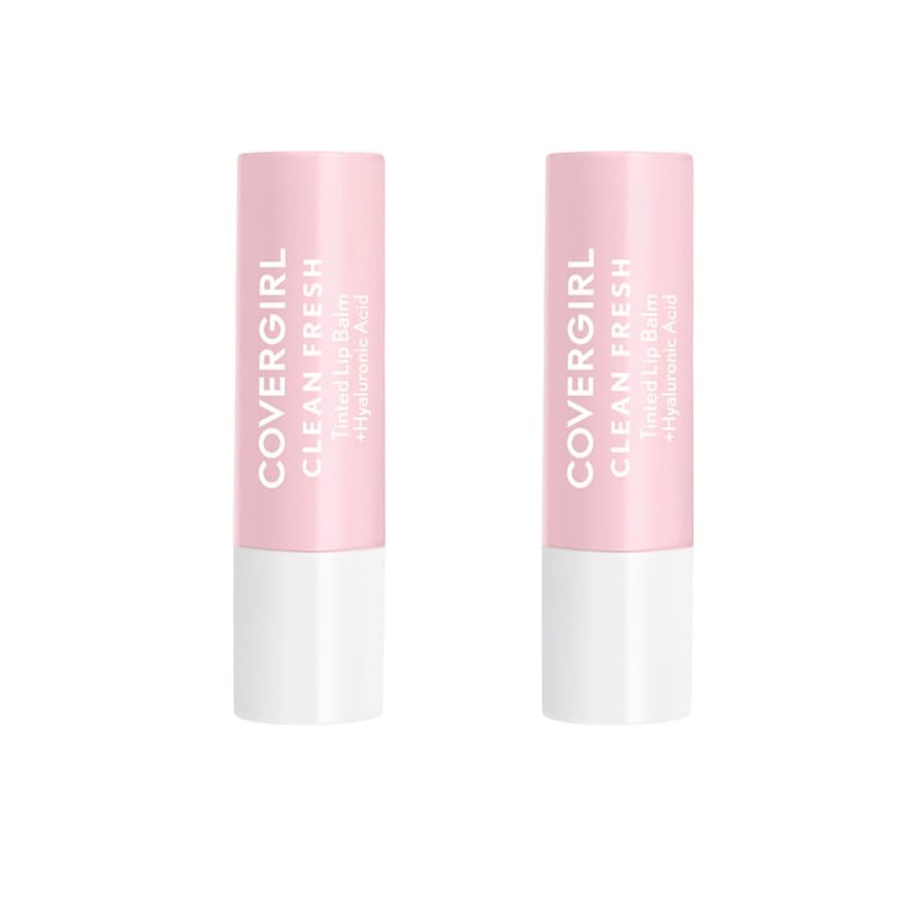 Covergirl Clean Fresh Tinted Lip Balm, Bliss You Berry - Pack Of 2, Hydrating Color