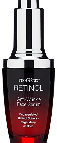 Progenix Retinol Face Serum - Anti-Wrinkle Booster for Deep Wrinkles & Dark Spots, 1 Fl Oz