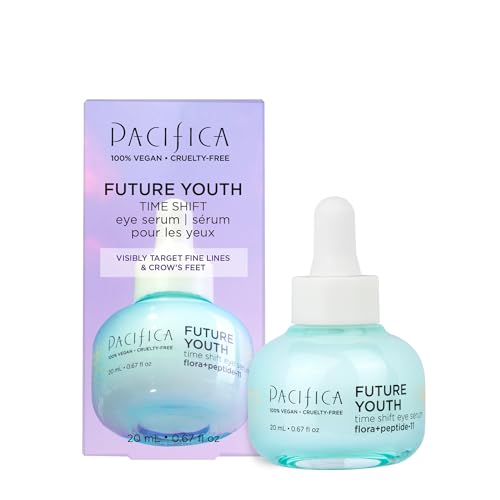 Pacifica Beauty Future Youth Eye Serum, Brightening & Firming for Dark Circles, 0.67 fl oz