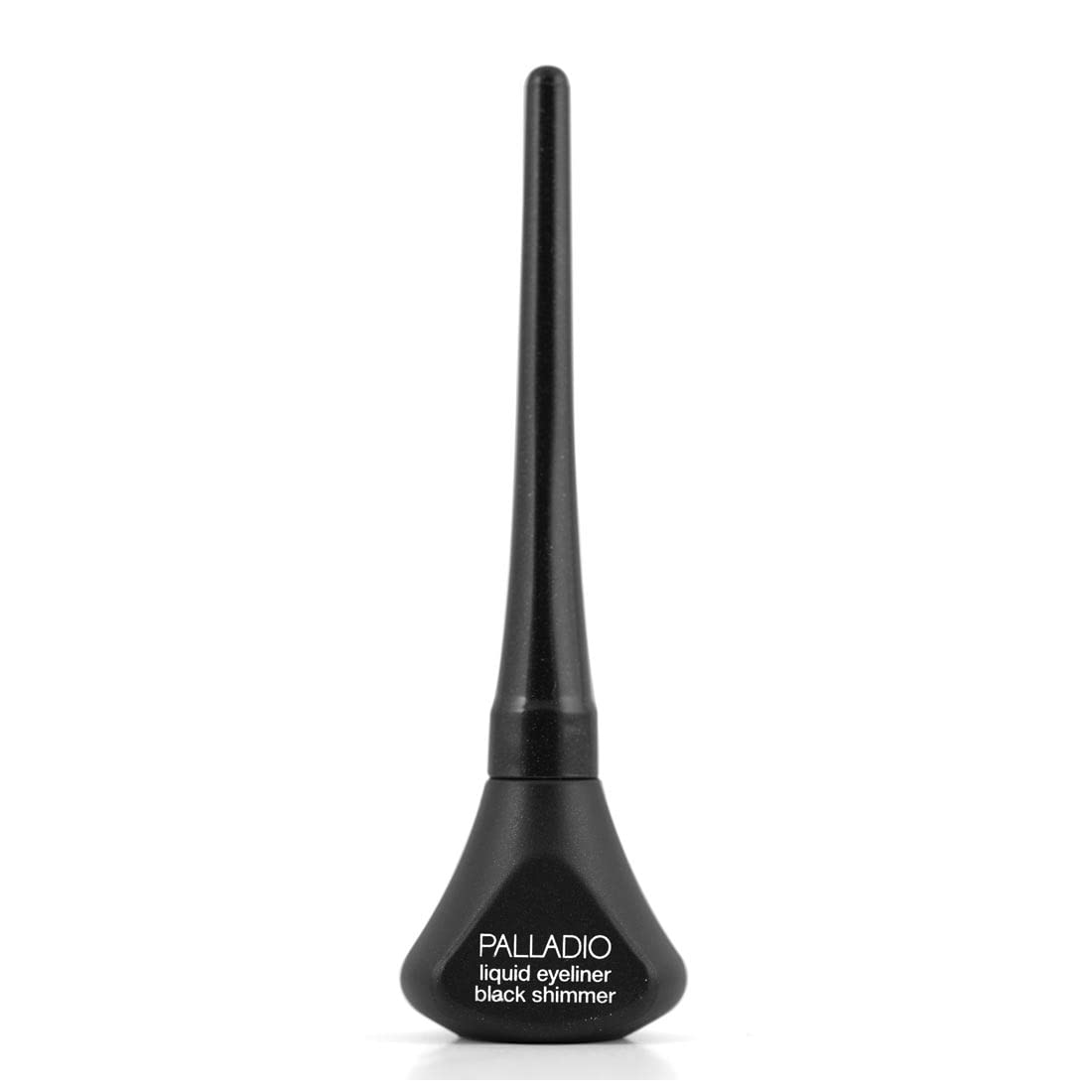 Palladio Waterproof Liquid Eyeliner - Black Shimmer, Highly Pigmented, Smear-Proof, G Wand Applicator