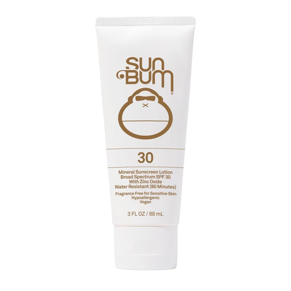 Sun Bum Mineral Spf 50 Sunscreen Lotion - Vegan, Broad Spectrum, Travel-Friendly, 3 Oz