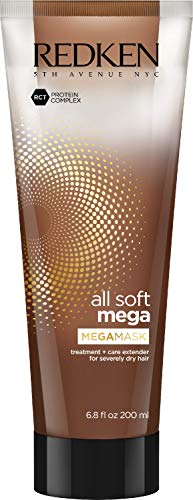 Redken All Soft Mega Mega Mask  For Extremely Dry Hair  Deep Conditioning Hair Treatment Adds Softness  Shine  With Aloe Ver