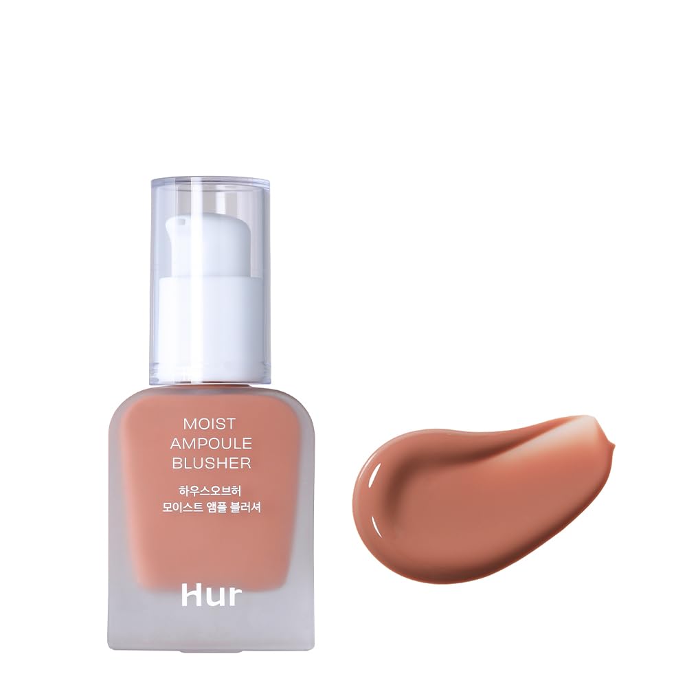 House Of Hur Moist Ampoule Blusher - Water-Based, 50% Moisture Essence, Long-Lasting, 20Ml