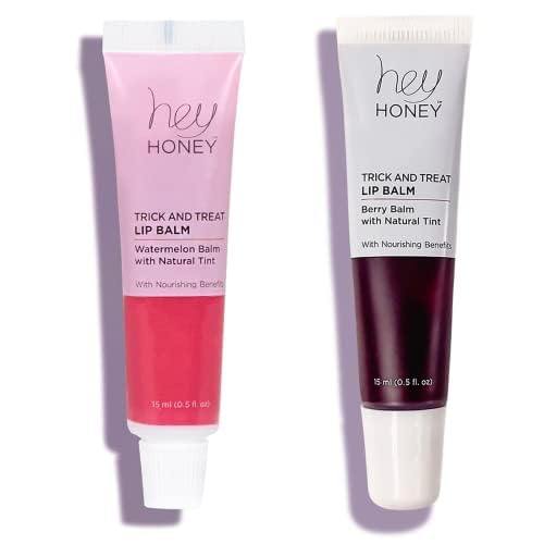 Hey Honey Watermelon + Berry Plumping Lip Balm Bundle - Hydrating & Nourishing Lip Care