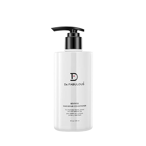 De Fabulous Reviver Hair Repair Conditioner, 8.5 Oz - Nourishing Treatment For Damaged Hair