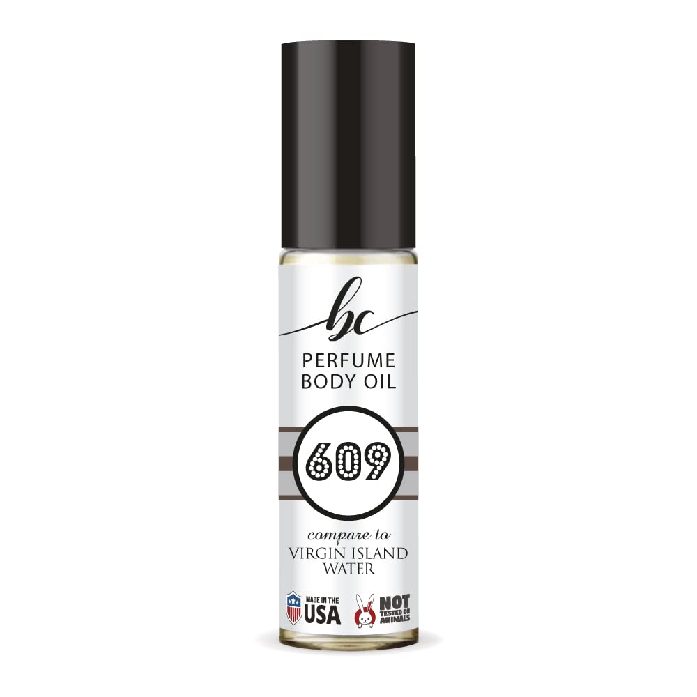 Biocura Bc Perfume 609 Inspired By Virgin Island Water, Alcohol-Free Body Oil Roll-On 0.3 Fl Oz