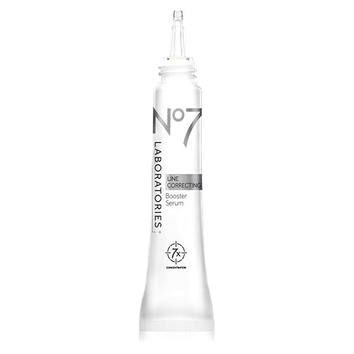 No7 Laboratories Line Correcting Booster Serum - Collagen Peptide For Fine Lines & Wrinkles, 25Ml