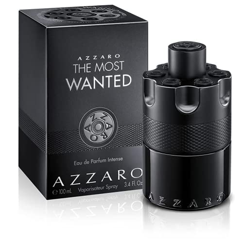 Azzaro The Most Wanted Eau de Parfum Intense  Mens cologne  Fougere  Ambery  Spicy Fragrance  34 Fl Oz