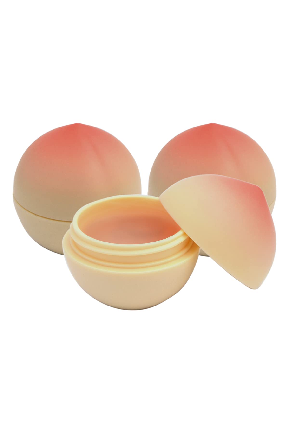 Tonymoly Mini Peach Lip Balm - Hydrating Peach Flavor, 0.25 Oz, Perfect For Soft Lips