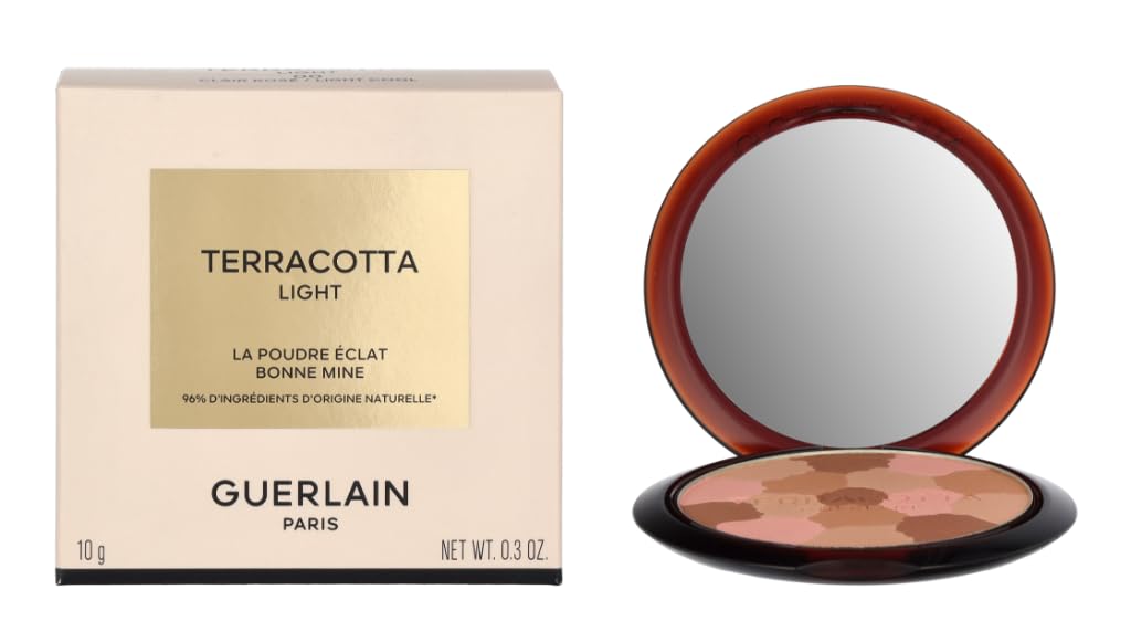 Guerlain Terracotta Light Powder 00 Light Cool - Natural Healthy Glow, 0.3 Oz For Women