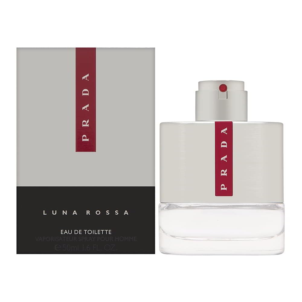 Prada Luna Rossa Eau De Toilette Spray For Men, 1.7 Oz - Fresh And Invigorating Fragrance