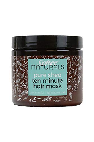 Softee Naturals Pure Shea Ten Minute Mask - 16Oz Deep Conditioning Treatment