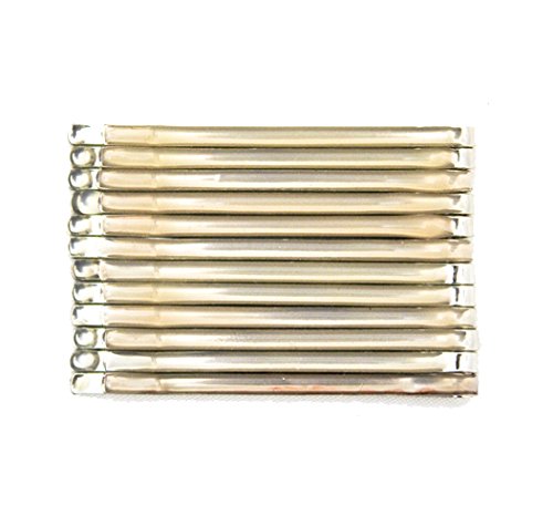 Mia Gold Bobby Pins - Fashionable Hair Accessory, Epoxy Styling Tool, 12pcs for Women & Girls